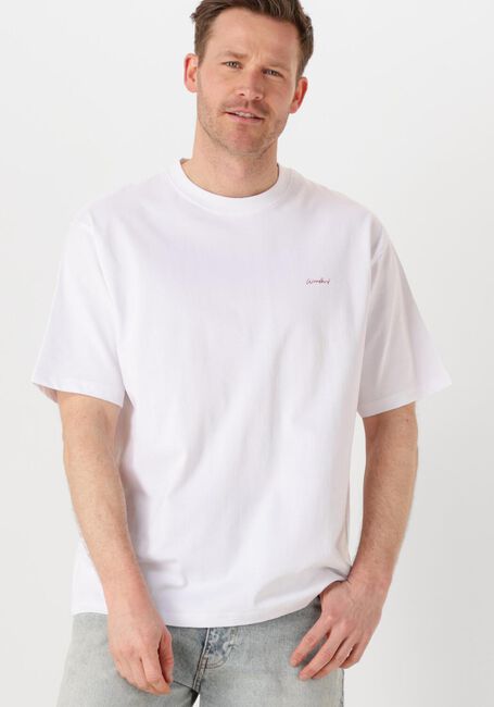Witte WOODBIRD T-shirt WBBAINE POSE TEE - large