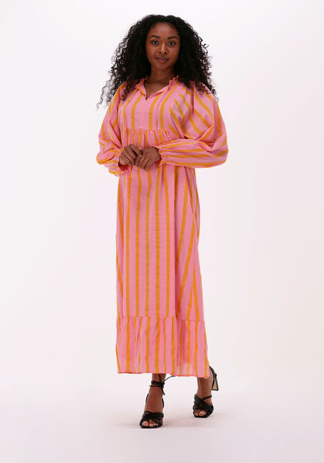 Roze CIRCLE OF TRUST Midi jurk REESE DRESS - large