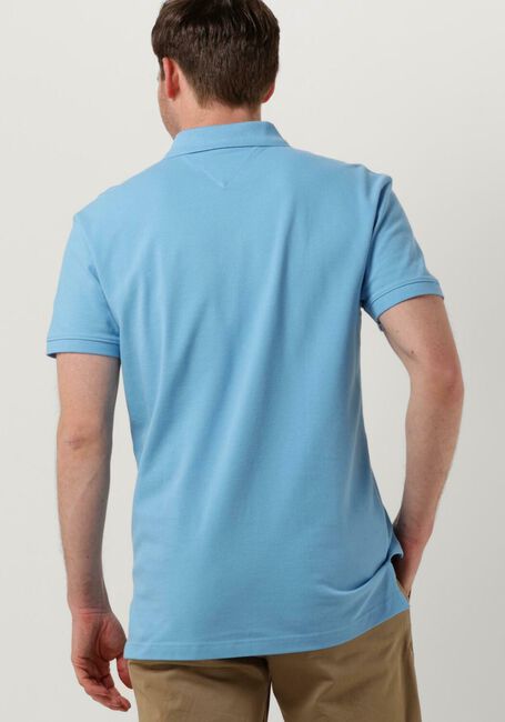 Lichtblauwe TOMMY JEANS Polo TJM CLSC XS BADGE POLO - large