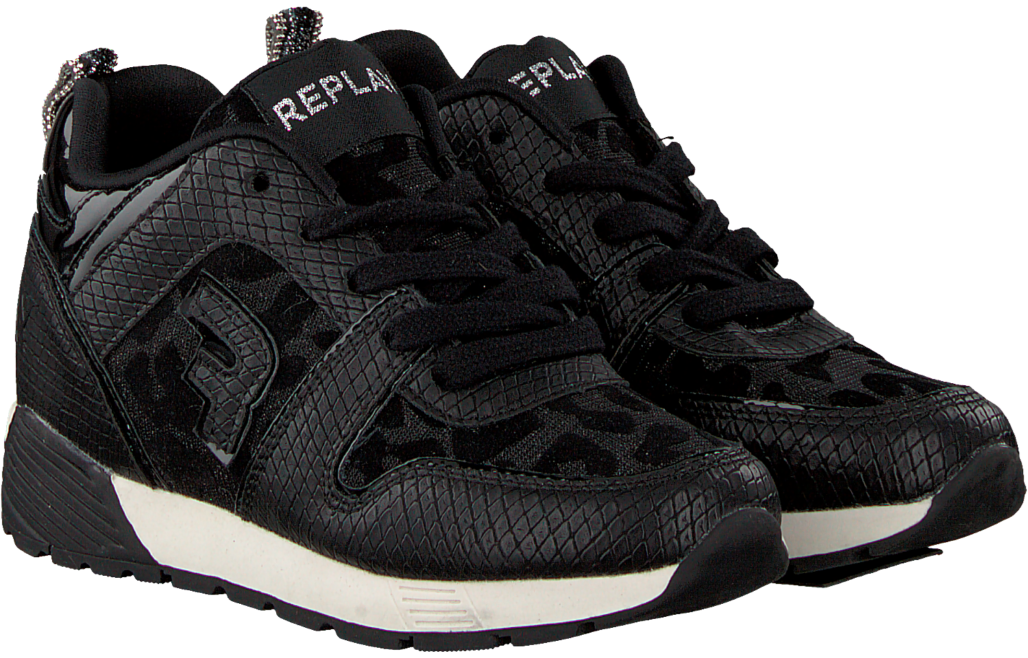 Zwarte REPLAY Sneakers YORI | Omoda