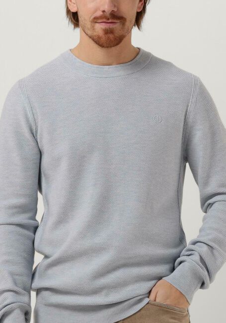 Blauwe DSTREZZED Trui MERCURY CREW MELANGE SLUB - large