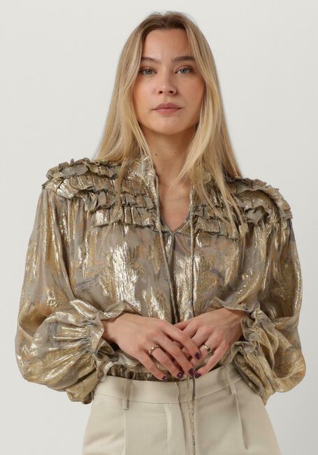Groene BRUUNS BAZAAR Blouses HOLLYHOCK BETTY BLOUSE - large
