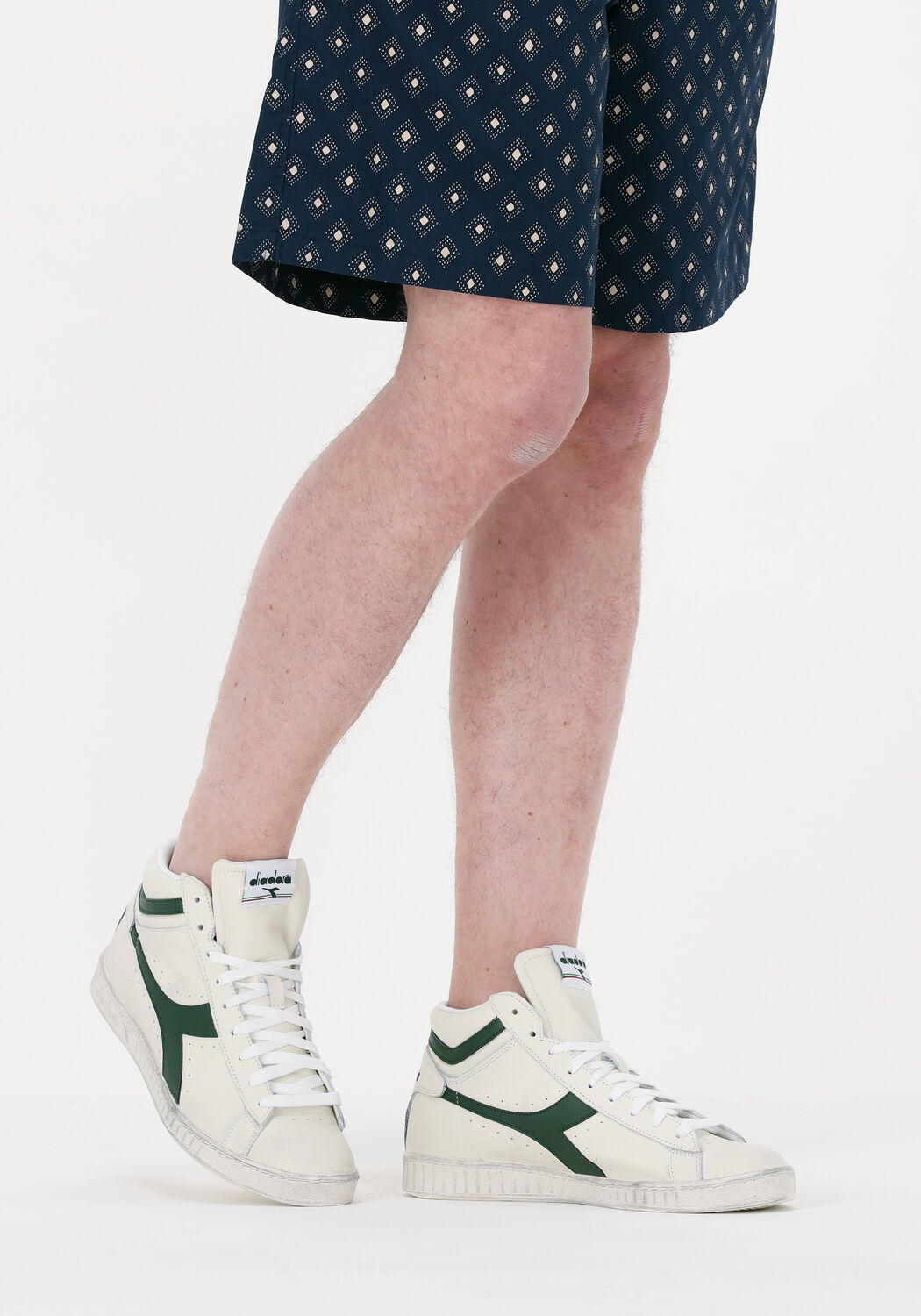 Groene DIADORA Hoge sneaker GAME HIGH WAXED HEREN | Omoda