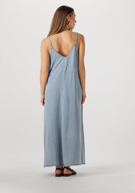 Lichtblauwe MY ESSENTIAL WARDROBE Midi jurk NELLYMW STRAP DRESS - large
