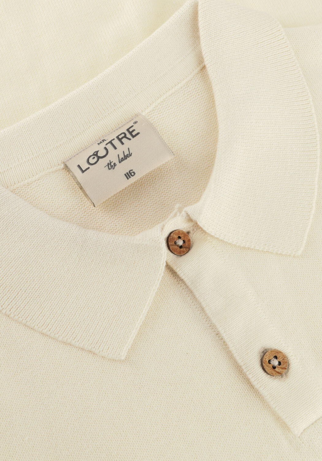 Ecru MR. LOUTRE Trui LOUIS - large