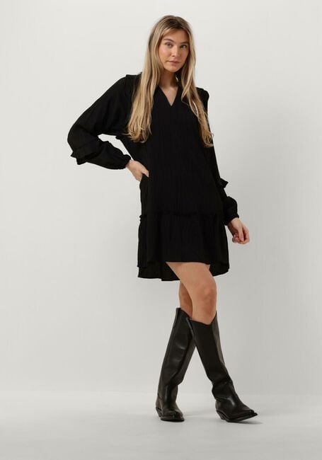 Zwarte REFINED DEPARTMENT Mini jurk JORDAN - large