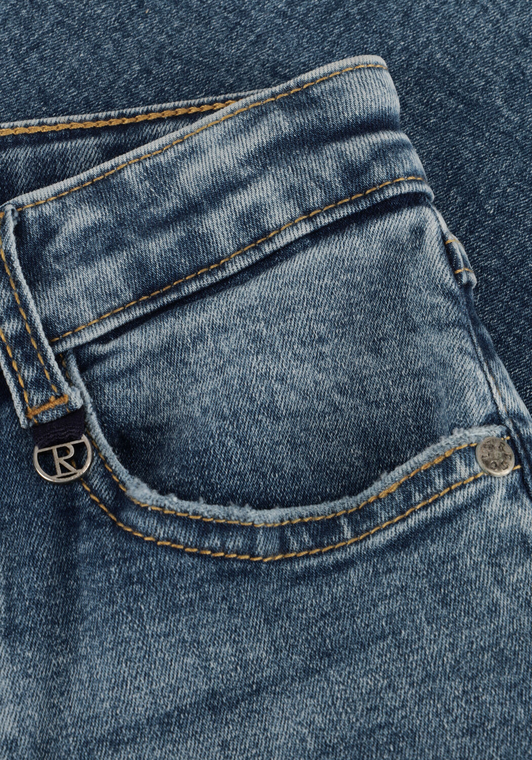 Donkerblauwe RETOUR Straight leg jeans CELESTE - large