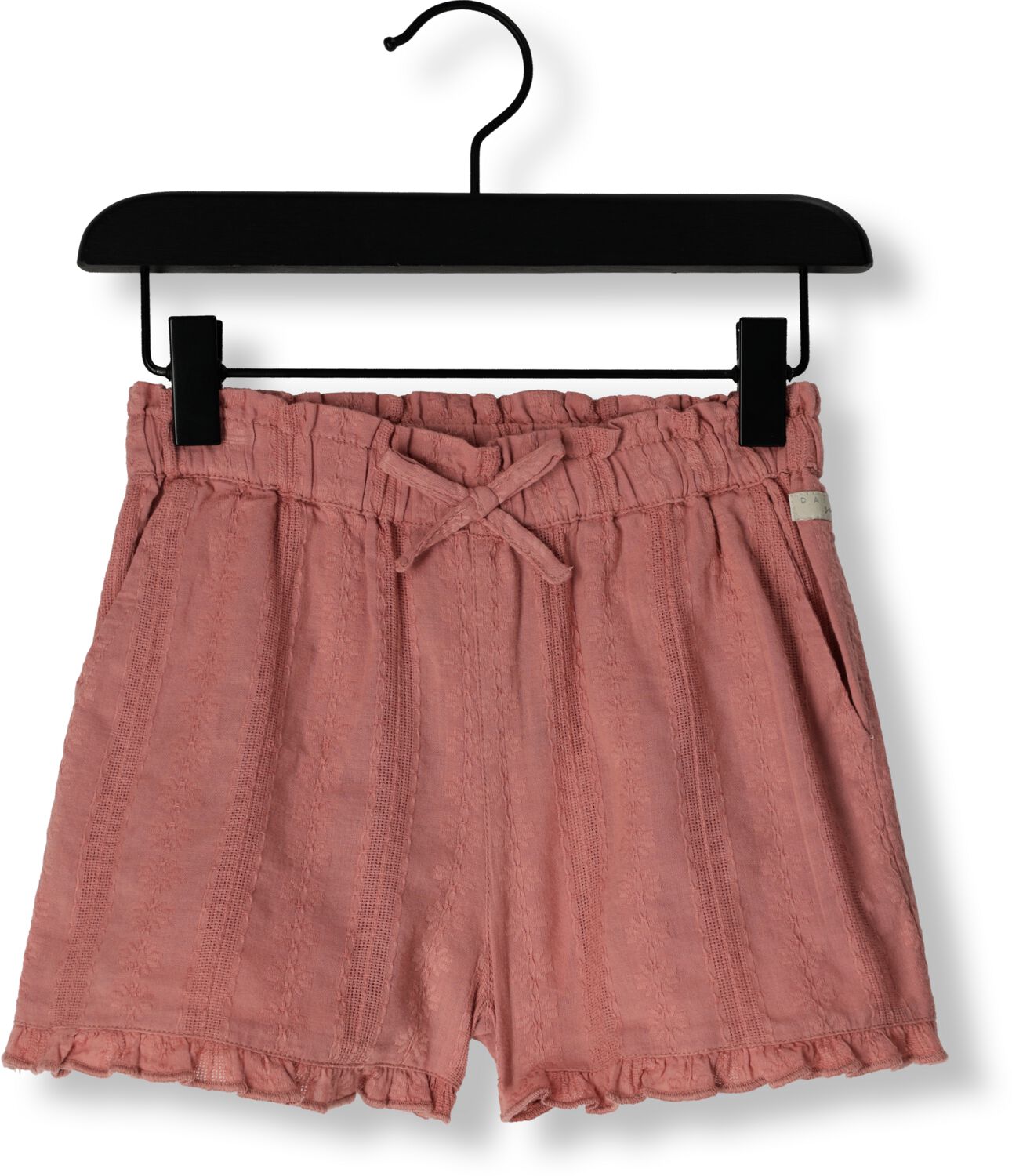 DAILY7 Meisjes Jeans Paperbag Short Roze