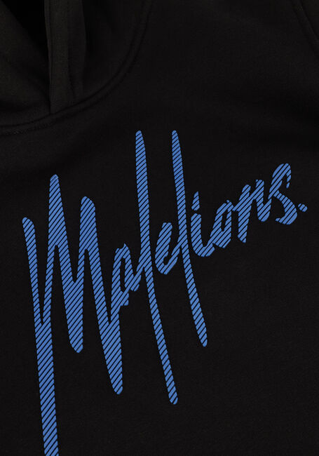 Zwarte MALELIONS Truien/vesten SIGNATURE HOODIE - large