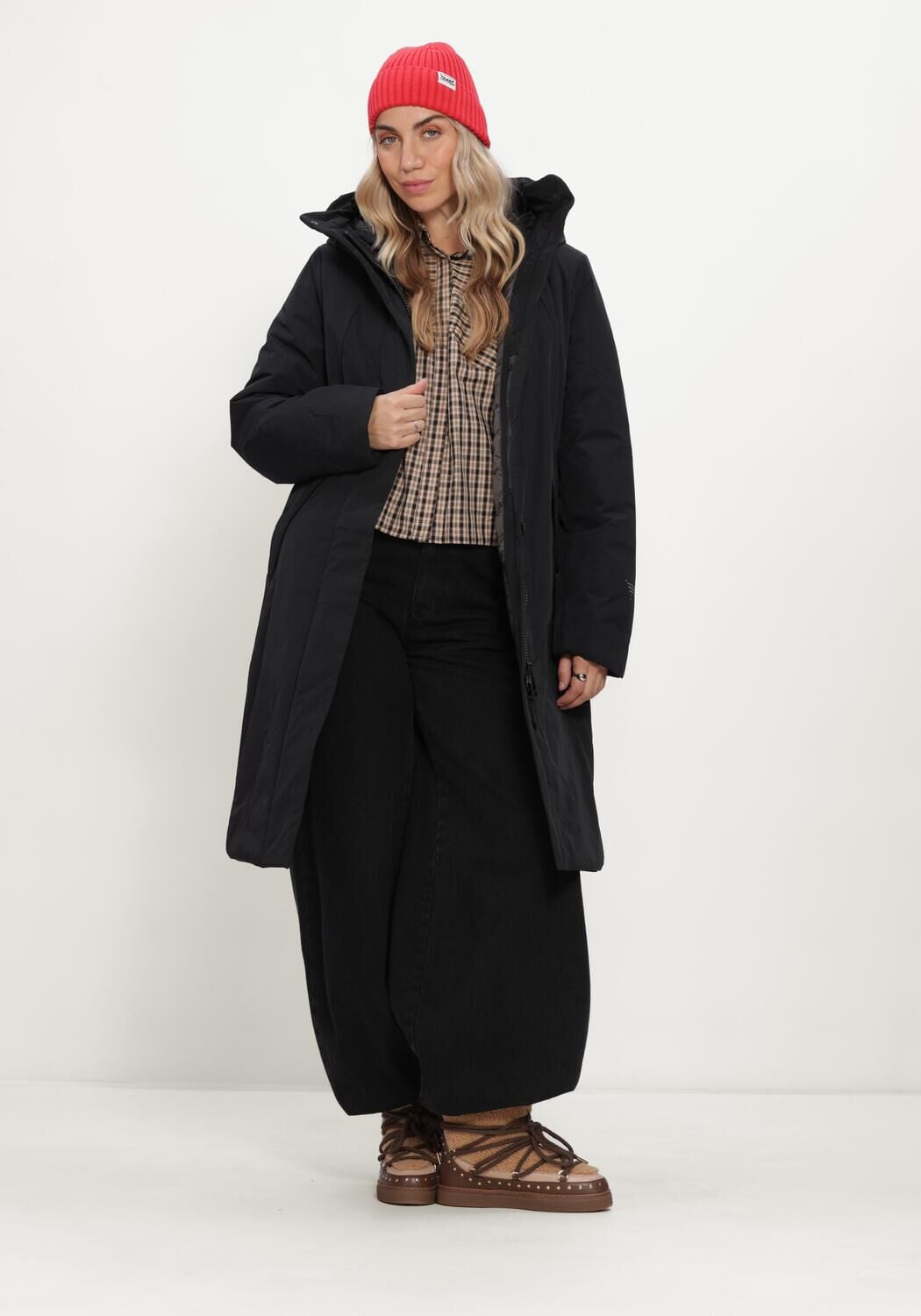 KRAKATAU Dames Jassen Qw615 Zwart