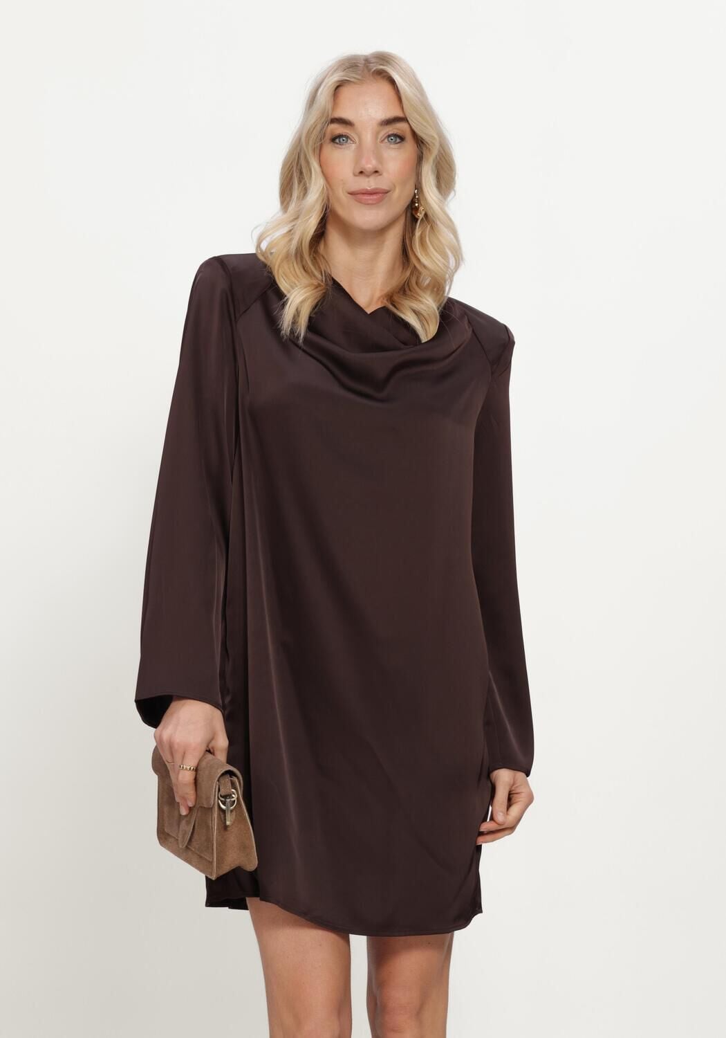 INWEAR Dames Jurken Oliveiw Short Dress Bruin