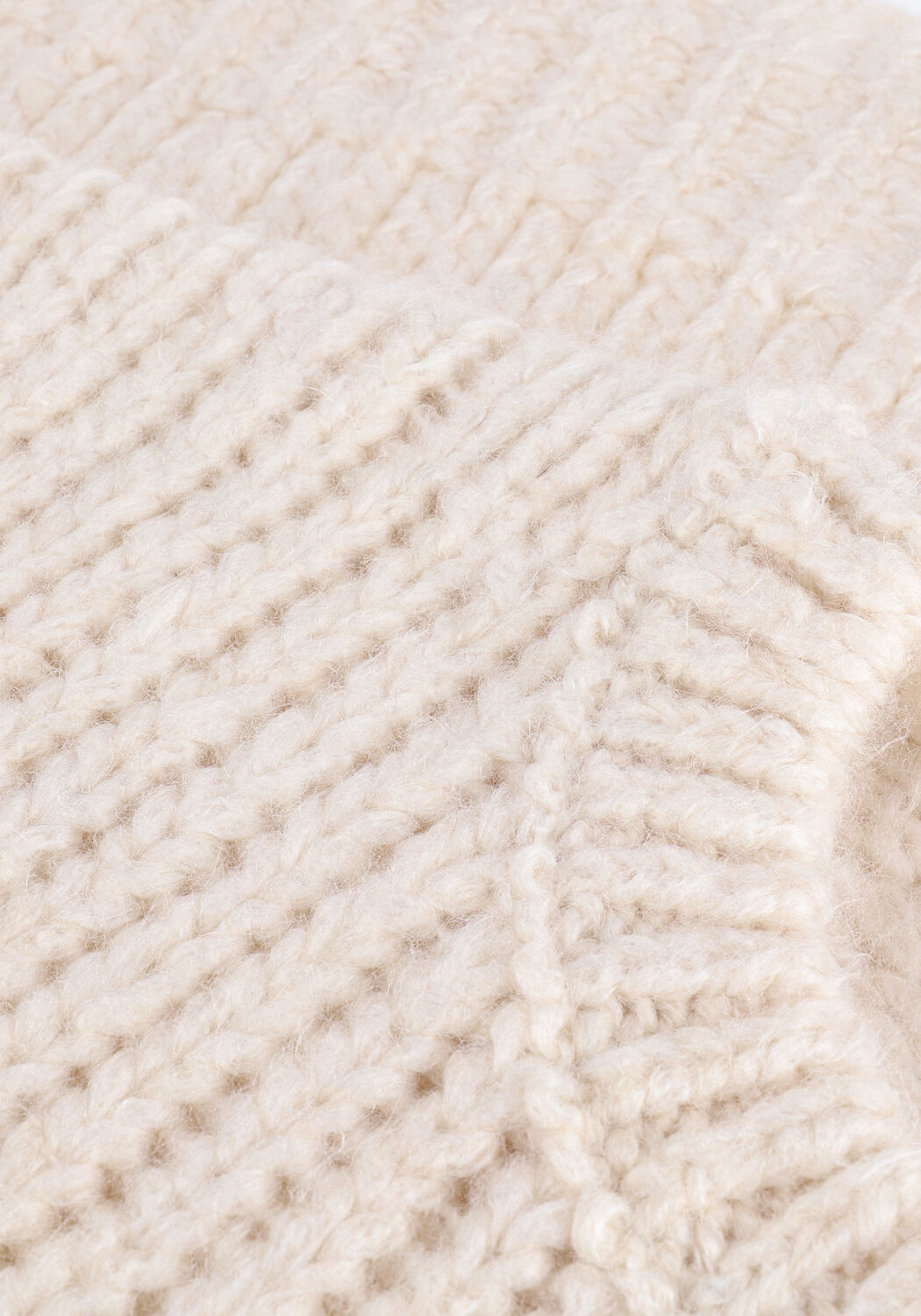 Gebroken wit MODSTR&Ouml;M Trui VALENTIA O-NECK - large