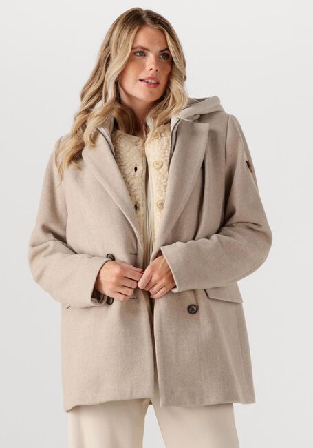 Beige MOSCOW Parka's 16A-08-INFAMOUS - large