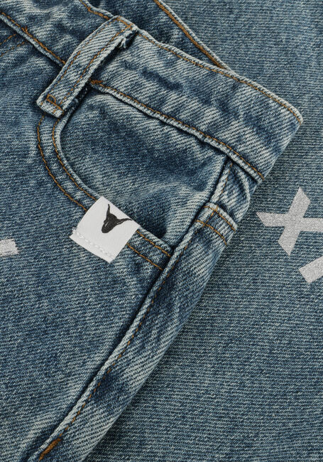 Lichtblauwe ALIX MINI Wide jeans WIDE LEG DENIM PANTS - large