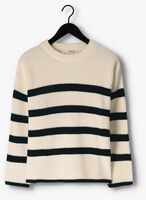 Witte SELECTED FEMME Trui SLFBLOOMIE LS KNIT O-NECK B