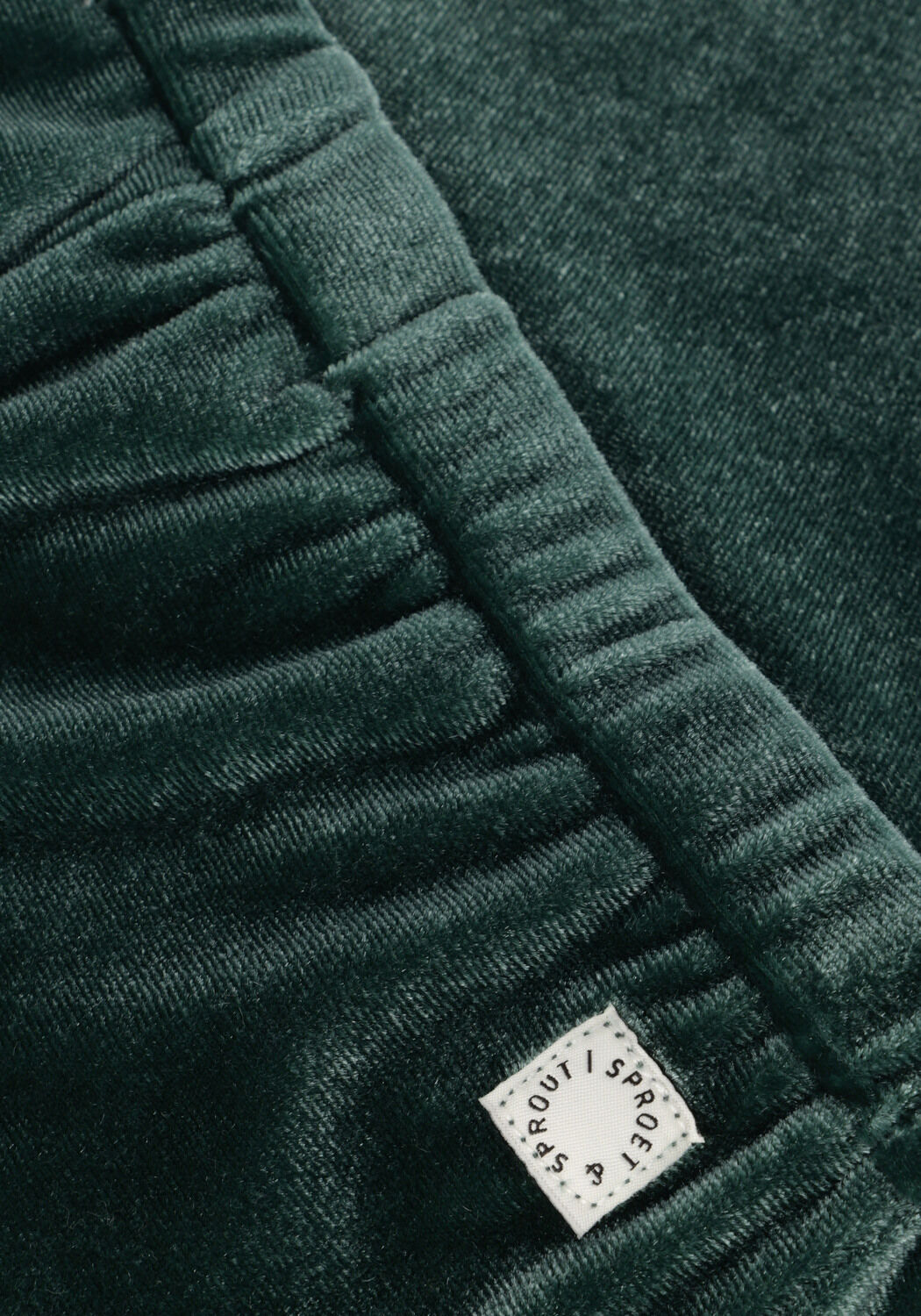 Groene Sproet & Sprout Flared broek FLARE PANTS VELVET - large