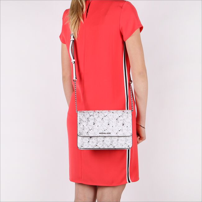 Zilveren MICHAEL KORS Schoudertas LG GUSSET CROSSBODY Zilveren MICHAEL KORS Schoudertas LG GUSSET CROSSBODY - large