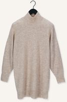Beige OBJECT Trui NETE HIGH NECK TUNIC Beige OBJECT Trui NETE HIGH NECK TUNIC - medium