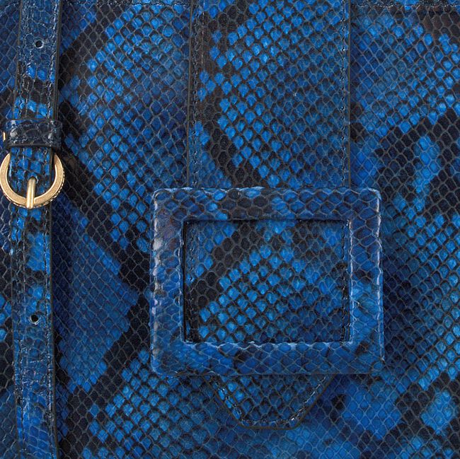 Blauwe FRED DE LA BRETONIERE Schoudertas 262010039 Blauwe FRED DE LA BRETONIERE Schoudertas 262010039 - large