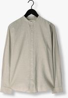Groene SELECTED HOMME Casual overhemd SLHREGNEW-LINEN SHIRT LS BAND