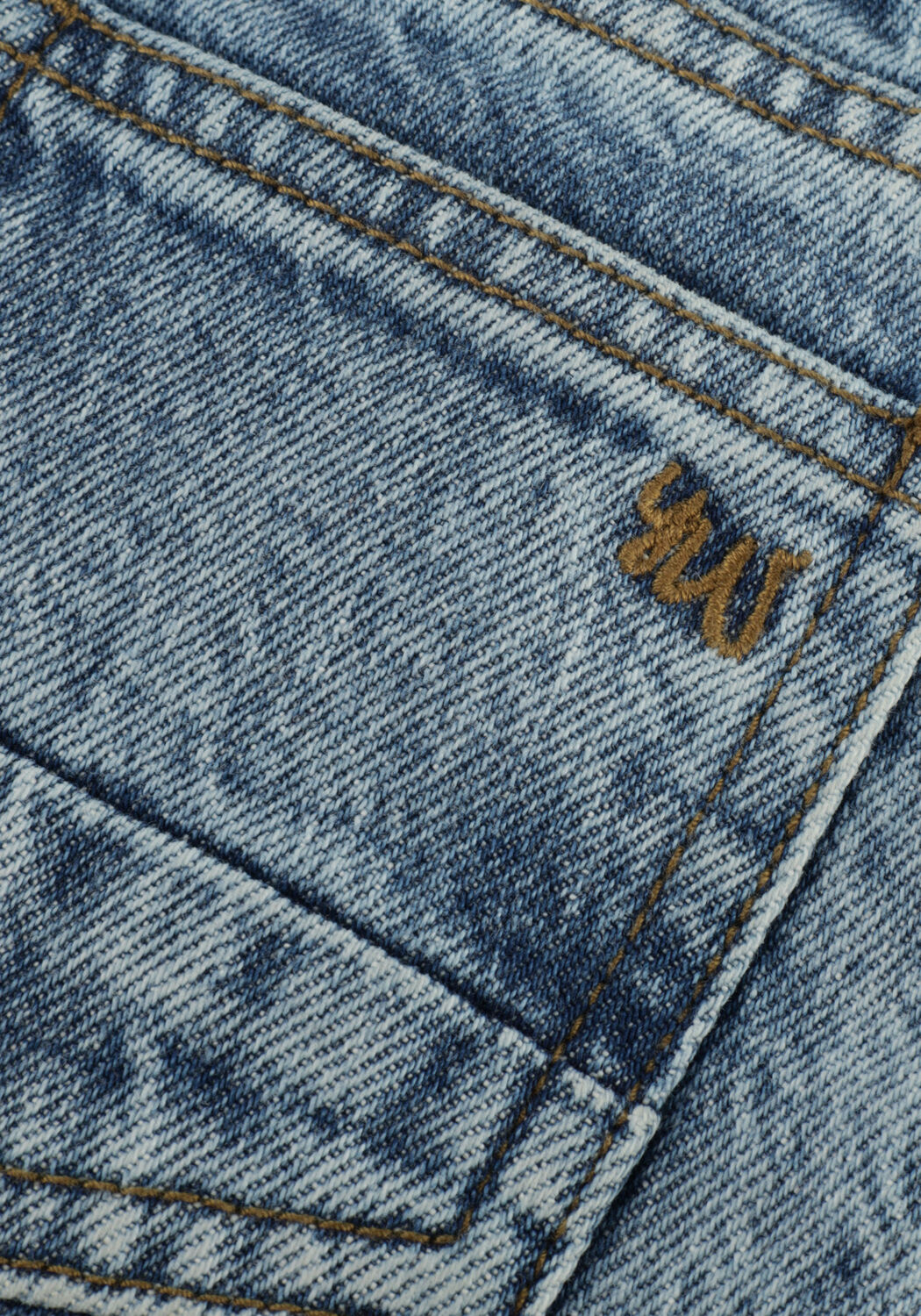 Blauwe YOUR WISHES Wide jeans DANA - large