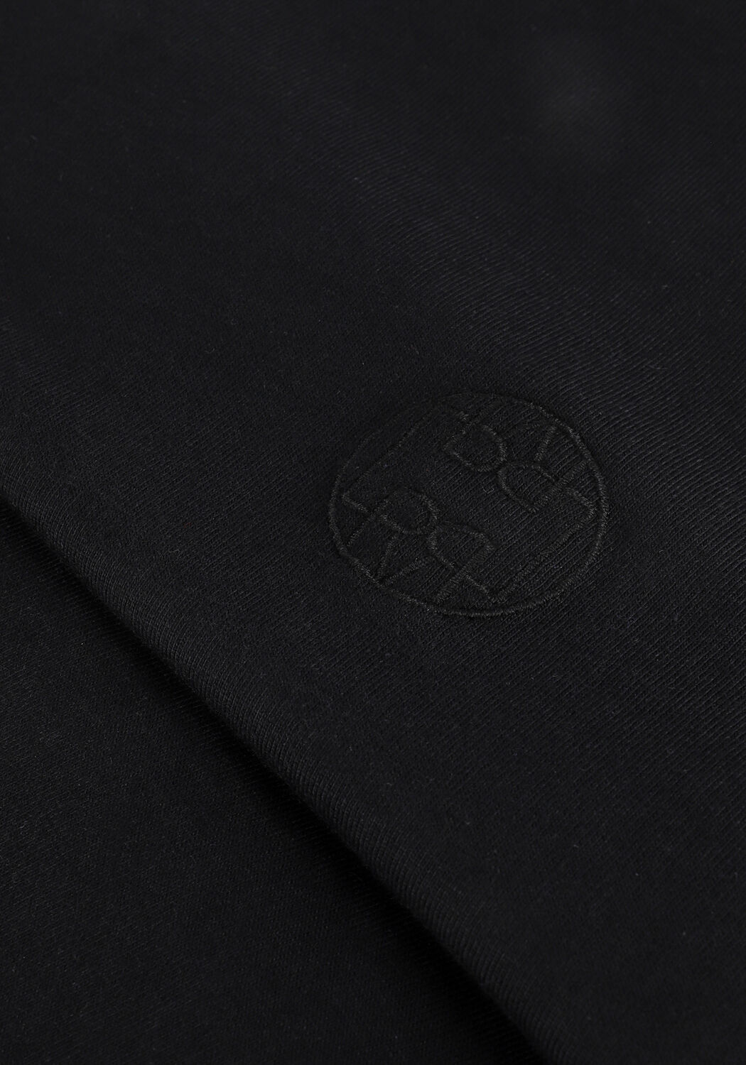 Zwarte LEVETE ROOM Mini jurk ISOL 6 T-SHIRT - large