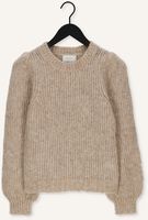 Beige NEO NOIR Trui MARTINA FLUFFY KNIT BLOUSE Beige NEO NOIR Trui MARTINA FLUFFY KNIT BLOUSE - medium