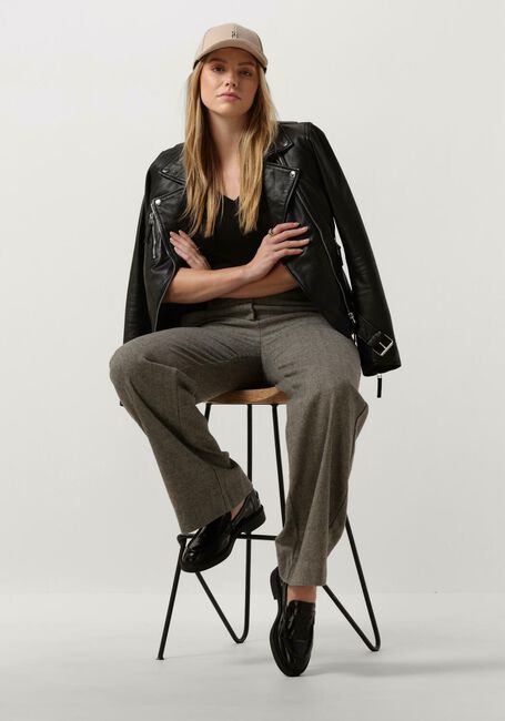 Zwarte TOMMY HILFIGER T-shirt NEW SLIM CODY V-NECK SS - large