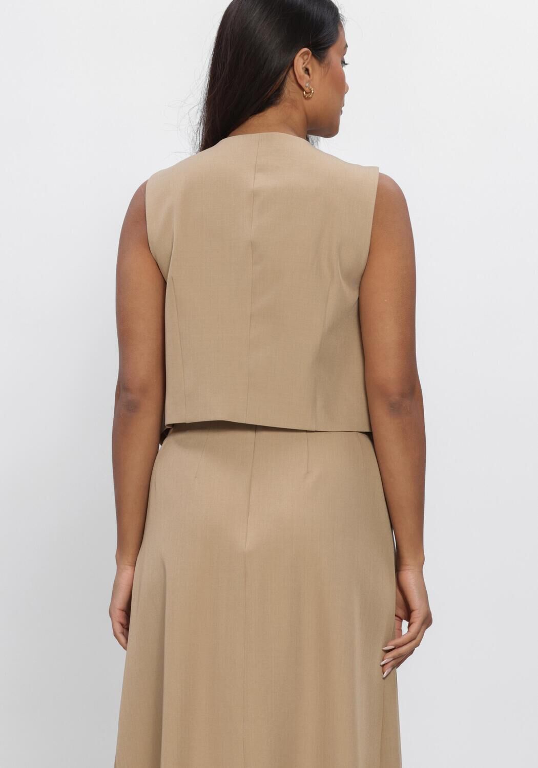 Camel Y.A.S. Gilet YASCAMIA WAISTCOAT - large