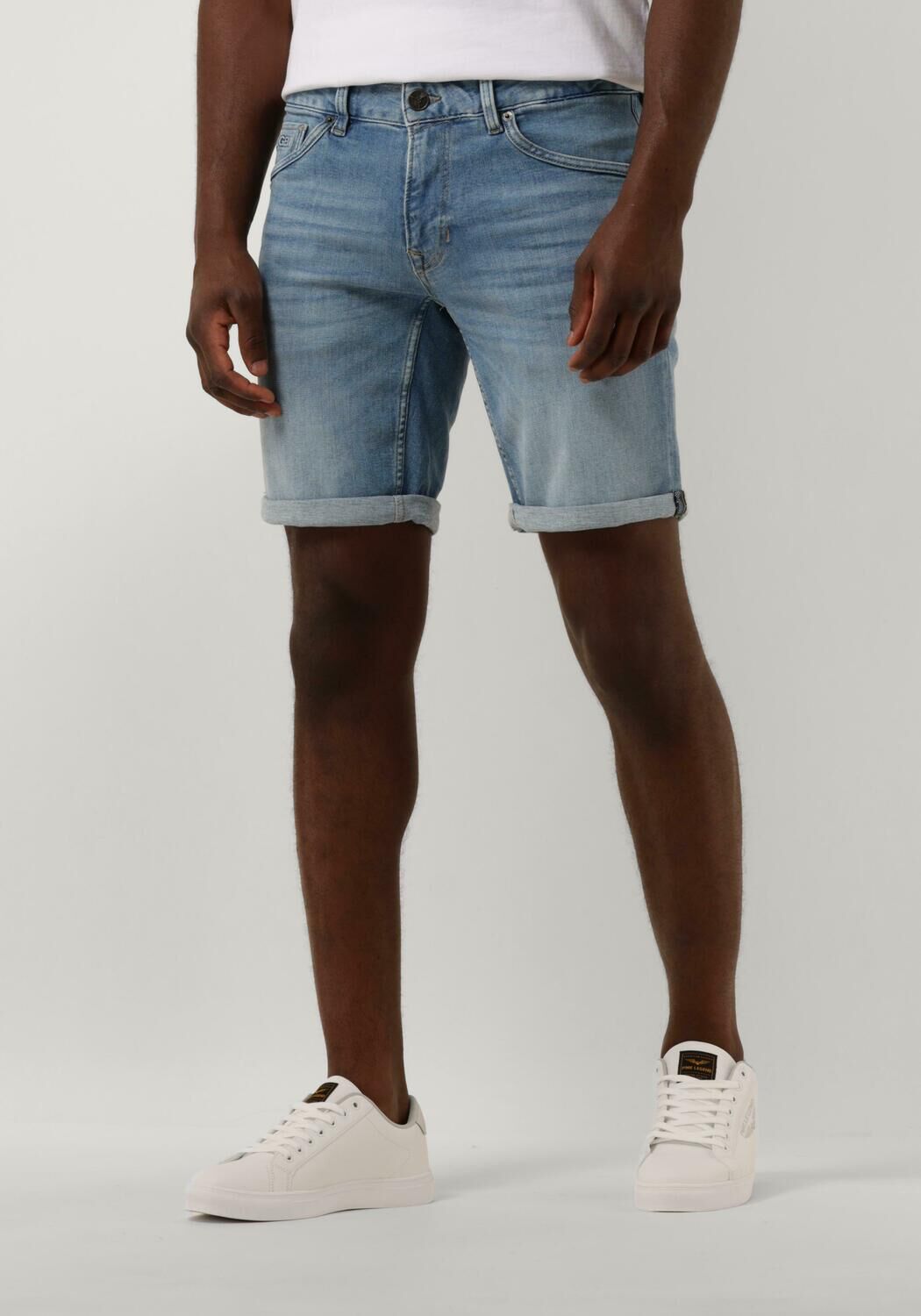 PME LEGEND Heren Jeans Nightflight Shorts Lichtblauw