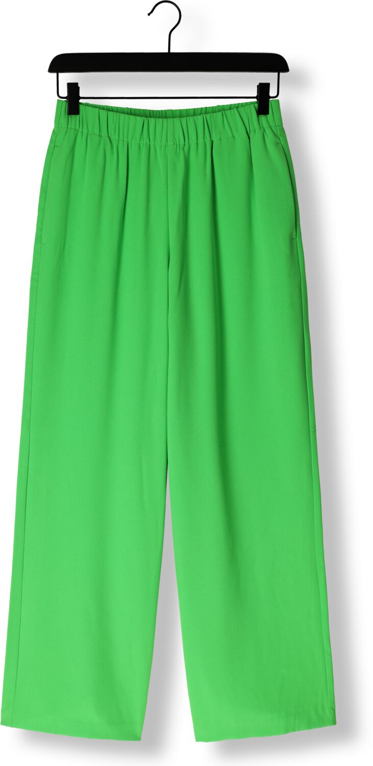 SELECTED FEMME Dames Broeken Slftinni-relaxed Mw Wide Pant N Groen