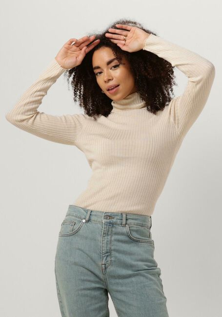 Ecru SELECTED FEMME Trui COSTINA LS KNIT - large