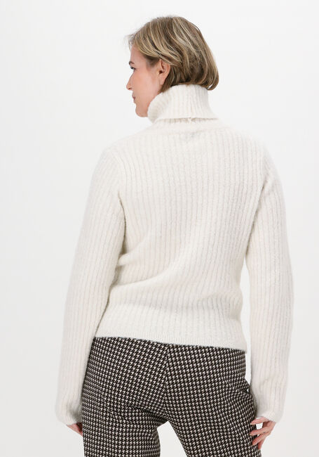 Ecru VANILIA Trui HEAVY RIB COL - large