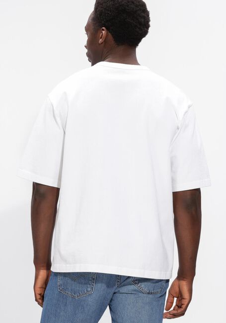 Witte LEVI'S T-shirt HEAVYWEIGHT LOOSE TEE - large