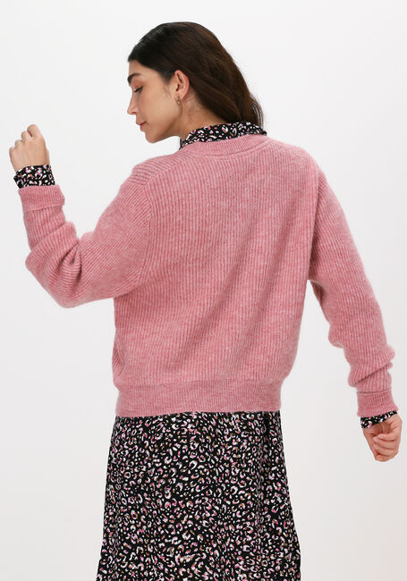 Roze CO'COUTURE Vest LEONA V-KNIT CARDIGAN - large