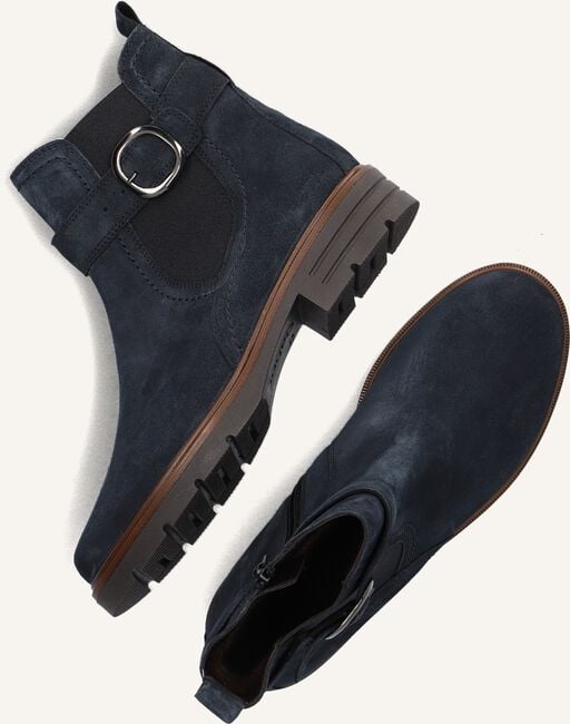 Blauwe GABOR Enkellaarsjes 653.1 Blauwe GABOR Enkellaarsjes 653.1 - large