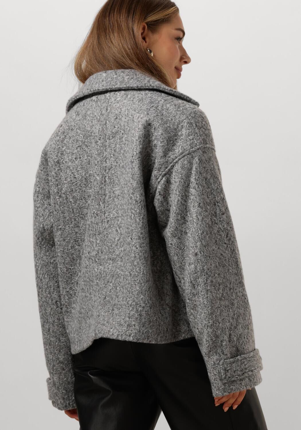NEO NOIR Dames Jassen Sandra Soft Jacket Grijs