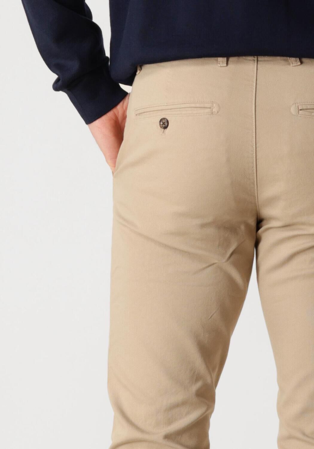 TOMMY HILFIGER Heren Broeken Bleecker Structure Bruin
