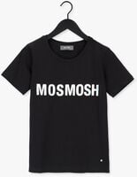 Zwarte MOS MOSH T-shirt HOLLO O-SS TEE