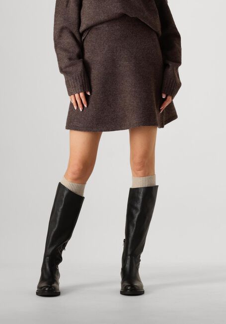 Bruine NEO NOIR Minirok GISA KNIT SKIRT - large