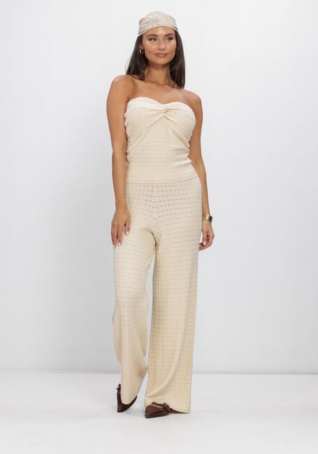 Witte STUDIO AMAYA Broeken KENSI PANTS - large