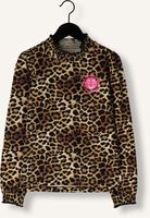 Multi MOODSTREET Top LAURE SMOCK-NECK LEOPARD TOP Multi MOODSTREET Top LAURE SMOCK-NECK LEOPARD TOP - medium