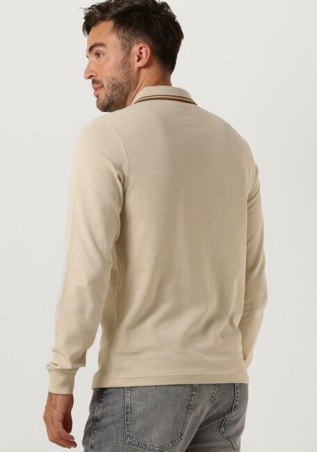 Gebroken wit FRED PERRY Polo TWIN TIPPED FRED PERRY SHIRT LONG SLEEVE - large