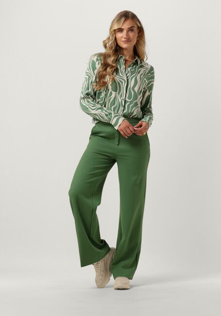 Groene ANOTHER LABEL Blouses DREISER SWIRL SHIRT - large