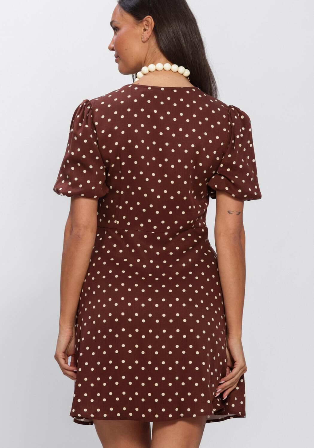 Bruine YDENCE Jurken DRESS AMAYA - large