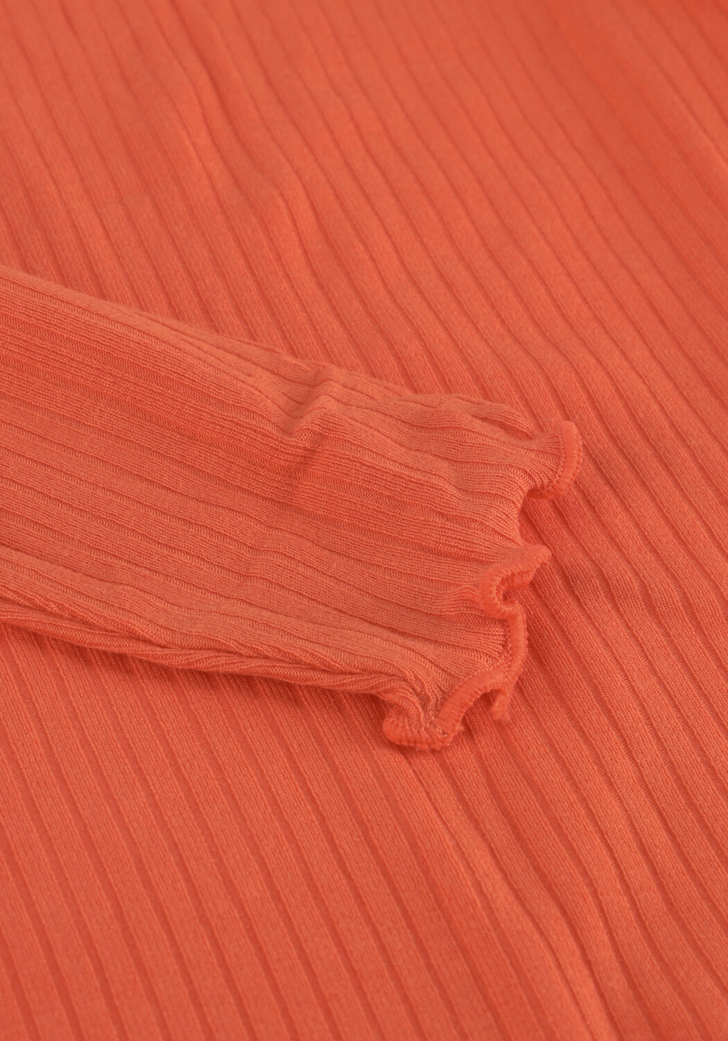 Oranje LIKE FLO Top SOLID RIB ROLLNECK - large