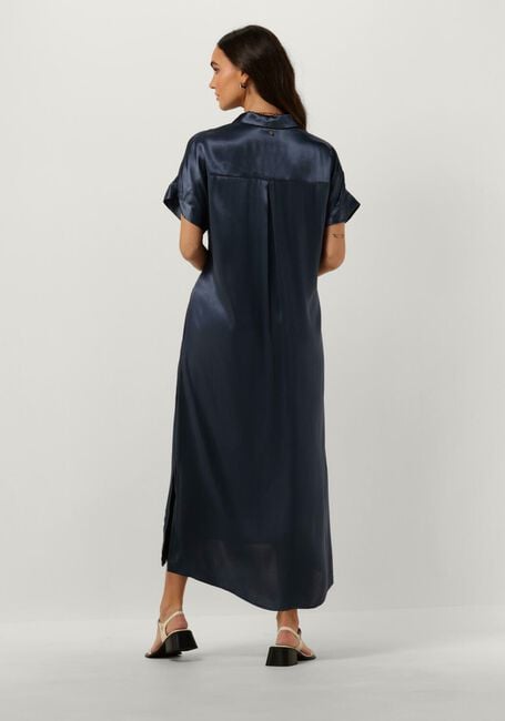 Donkerblauwe CIRCLE OF TRUST Midi jurk AUBREE DRESS - large