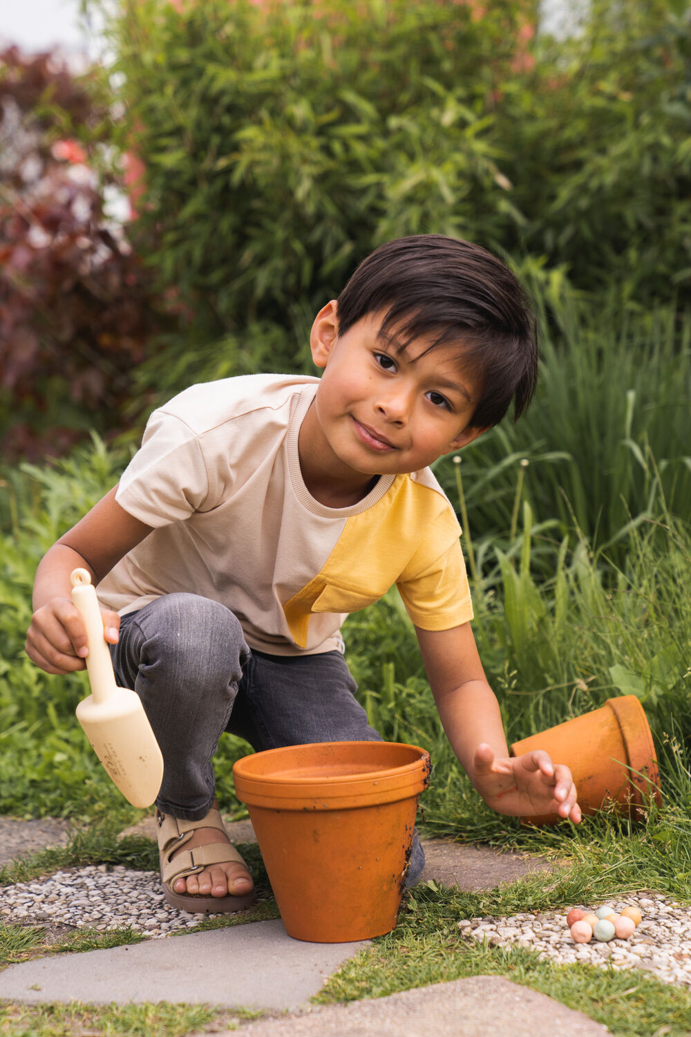 Ecru KOKO NOKO T-shirt R50860 - large