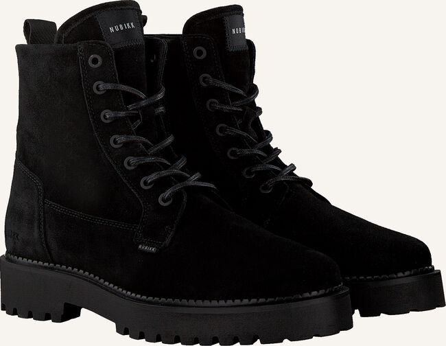 Zwarte NUBIKK Veterboots LOGAN DAY Zwarte NUBIKK Veterboots LOGAN DAY - large