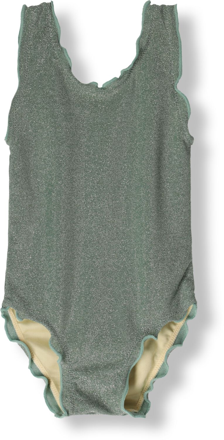 SALTED STORIES Meisjes Zwemkleding Glitter Swimsuit Groen